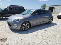 Salvage cars for sale from Copart Kansas City, KS: 2016 Hyundai Veloster
