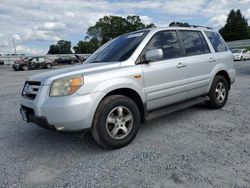 Honda Pilot EX salvage cars for sale: 2007 Honda Pilot EX