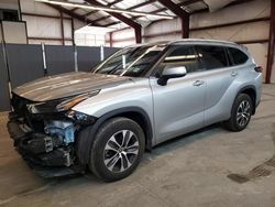 Salvage cars for sale from Copart West Warren, MA: 2022 Toyota Highlander XLE