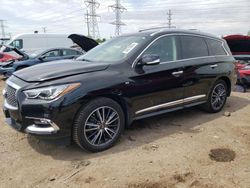 Salvage cars for sale from Copart Elgin, IL: 2020 Infiniti QX60 Luxe