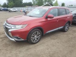 Salvage cars for sale from Copart Finksburg, MD: 2017 Mitsubishi Outlander SE