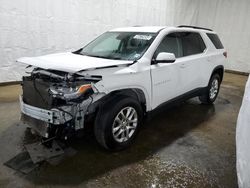 Salvage cars for sale from Copart Windsor, NJ: 2020 Chevrolet Traverse LT