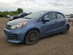 Salvage cars for sale from Copart Columbia Station, OH: 2016 KIA Rio LX