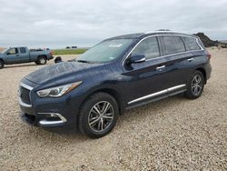 Vehiculos salvage en venta de Copart Temple, TX: 2017 Infiniti QX60