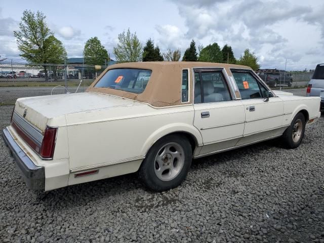 1989 Lincoln Town Car