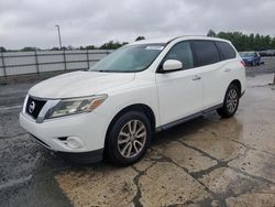 Salvage cars for sale from Copart Lumberton, NC: 2013 Nissan Pathfinder S
