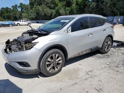 Nissan salvage cars for sale: 2015 Nissan Murano S