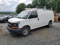 Chevrolet Express salvage cars for sale: 2011 Chevrolet Express G2500