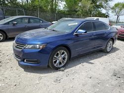 Salvage cars for sale from Copart Cicero, IN: 2014 Chevrolet Impala LT