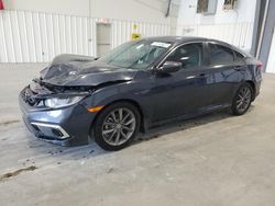 Honda salvage cars for sale: 2019 Honda Civic EX