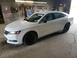 Chevrolet Impala ls salvage cars for sale: 2017 Chevrolet Impala LS