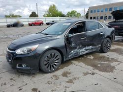 Chevrolet Malibu LTZ salvage cars for sale: 2015 Chevrolet Malibu LTZ