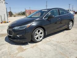 Chevrolet Vehiculos salvage en venta: 2017 Chevrolet Cruze Premier