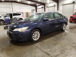 Salvage cars for sale from Copart Avon, MN: 2015 Toyota Camry Hybrid