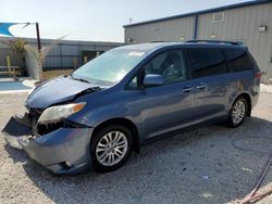 Toyota Sienna xle salvage cars for sale: 2017 Toyota Sienna XLE