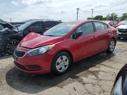 KIA Forte LX salvage cars for sale: 2016 KIA Forte LX