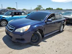 Subaru Legacy salvage cars for sale: 2011 Subaru Legacy 2.5I Premium