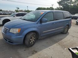 Chrysler Town & Country Touring salvage cars for sale: 2012 Chrysler Town & Country Touring