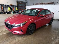 Hyundai salvage cars for sale: 2021 Hyundai Elantra SEL