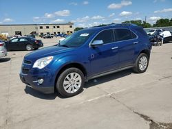 Chevrolet salvage cars for sale: 2010 Chevrolet Equinox LTZ