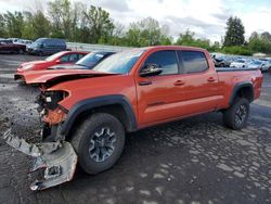 Vehiculos salvage en venta de Copart Portland, OR: 2017 Toyota Tacoma Double Cab