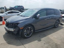 Honda Odyssey Elite salvage cars for sale: 2022 Honda Odyssey Elite
