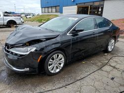 2015 Chrysler 200 Limited en venta en Woodhaven, MI