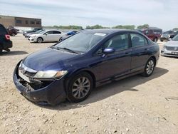 Honda salvage cars for sale: 2011 Honda Civic EX