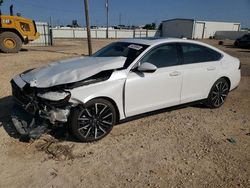 Salvage cars for sale from Copart Temple, TX: 2023 Honda Accord Touring Hybrid