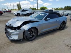 Ford salvage cars for sale: 2020 Ford Mustang