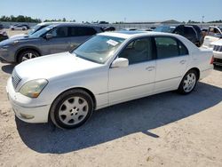 Salvage cars for sale from Copart Houston, TX: 2003 Lexus LS 430