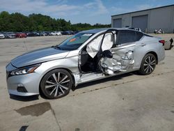 Nissan salvage cars for sale: 2019 Nissan Altima SR