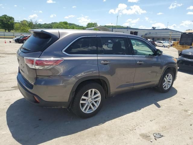 2015 Toyota Highlander LE