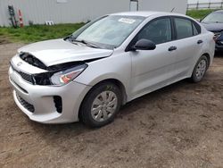 KIA salvage cars for sale: 2018 KIA Rio LX