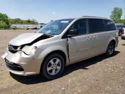 Salvage cars for sale from Copart Columbia Station, OH: 2013 Dodge Grand Caravan SXT