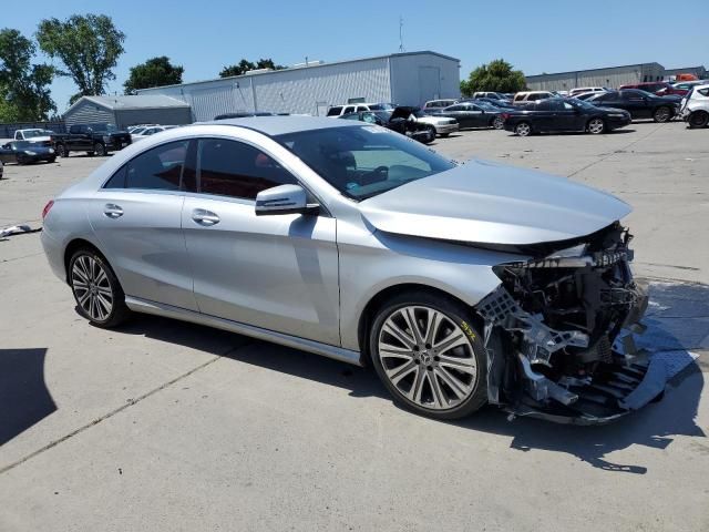 2018 Mercedes-Benz CLA 250