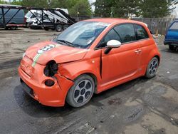 Fiat salvage cars for sale: 2015 Fiat 500 Electric