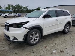 Toyota salvage cars for sale: 2015 Toyota Highlander XLE