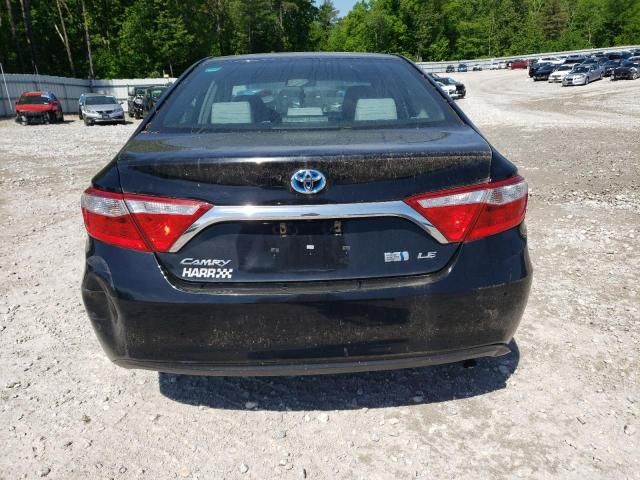 2017 Toyota Camry Hybrid