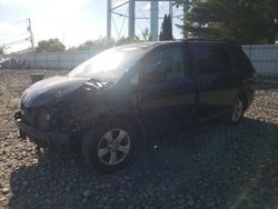 Salvage cars for sale from Copart Windsor, NJ: 2011 Toyota Sienna LE