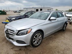 Mercedes-Benz salvage cars for sale: 2016 Mercedes-Benz C 300 4matic