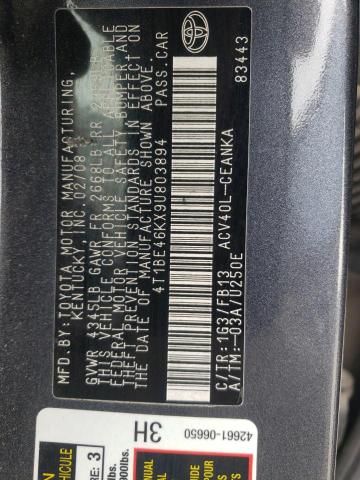 2009 Toyota Camry Base