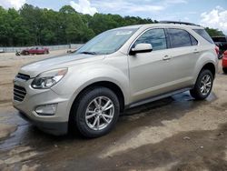 Chevrolet salvage cars for sale: 2016 Chevrolet Equinox LT