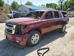 Chevrolet salvage cars for sale: 2019 Chevrolet Suburban K1500 LT