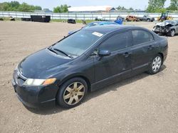 Honda salvage cars for sale: 2007 Honda Civic LX