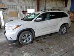 Toyota Highlander salvage cars for sale: 2016 Toyota Highlander Limited