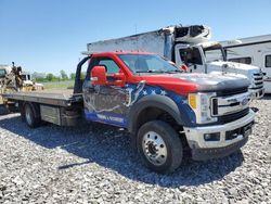 Salvage cars for sale from Copart Angola, NY: 2017 Ford F550 Super Duty