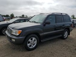 Toyota Land Cruiser salvage cars for sale: 2004 Toyota Land Cruiser