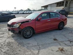 Salvage cars for sale from Copart Corpus Christi, TX: 2017 Honda Accord Sport