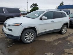 Jeep salvage cars for sale: 2014 Jeep Cherokee Limited